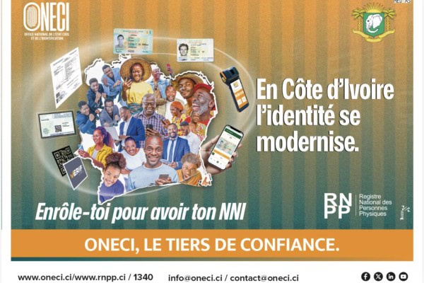 LE NNI: UN PILIER DE L'IDENTIFICATION MODERNE ET FIABLE EN CÔTE D'IVOIRE